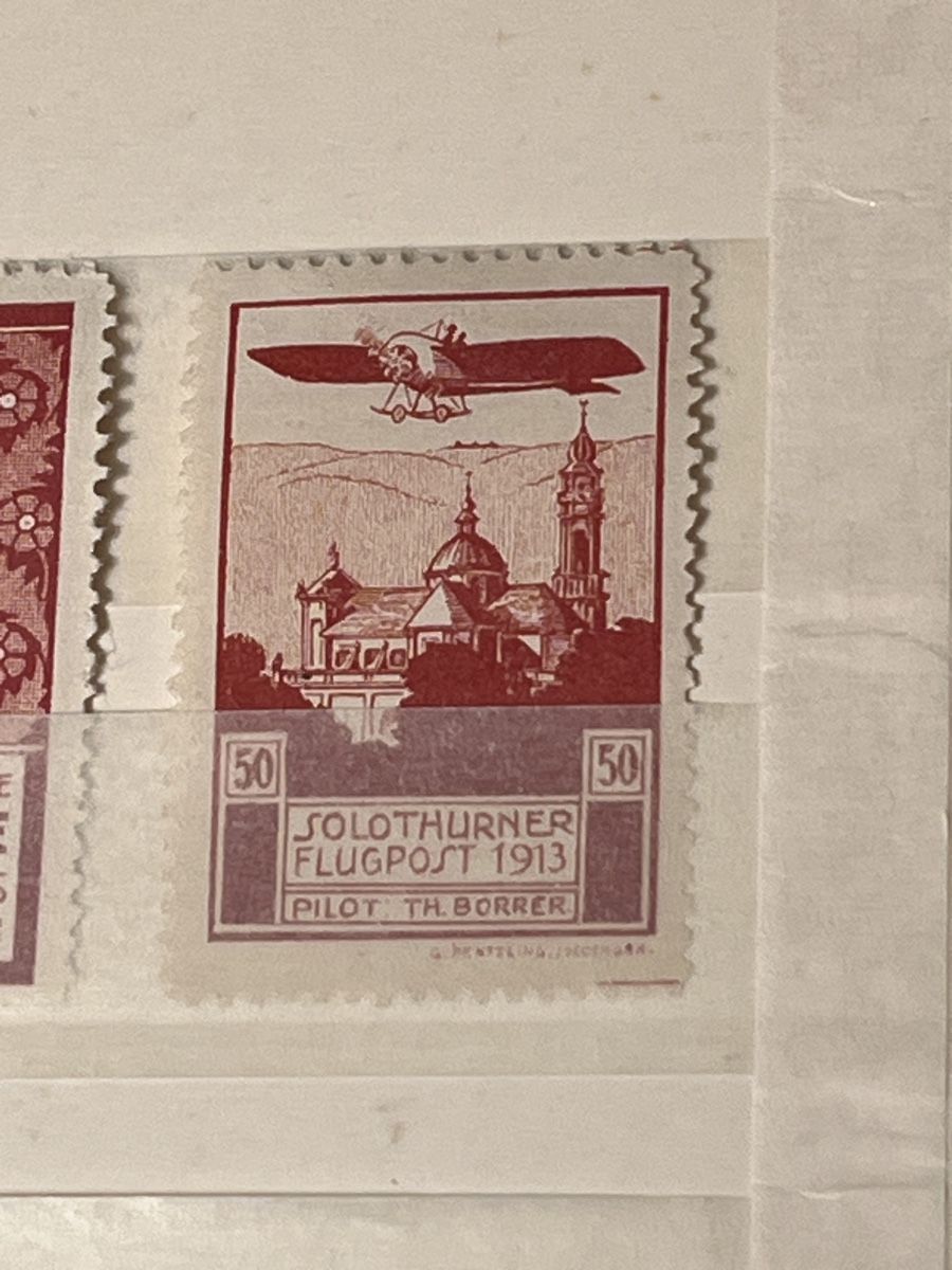 Tutti i francobolli: Diverse Vorläufer Flugpost Briefmarken 1913 und  Weitere – Nuovo (secondo la descrizione) da Wollerau venduto da Steffinho 3
