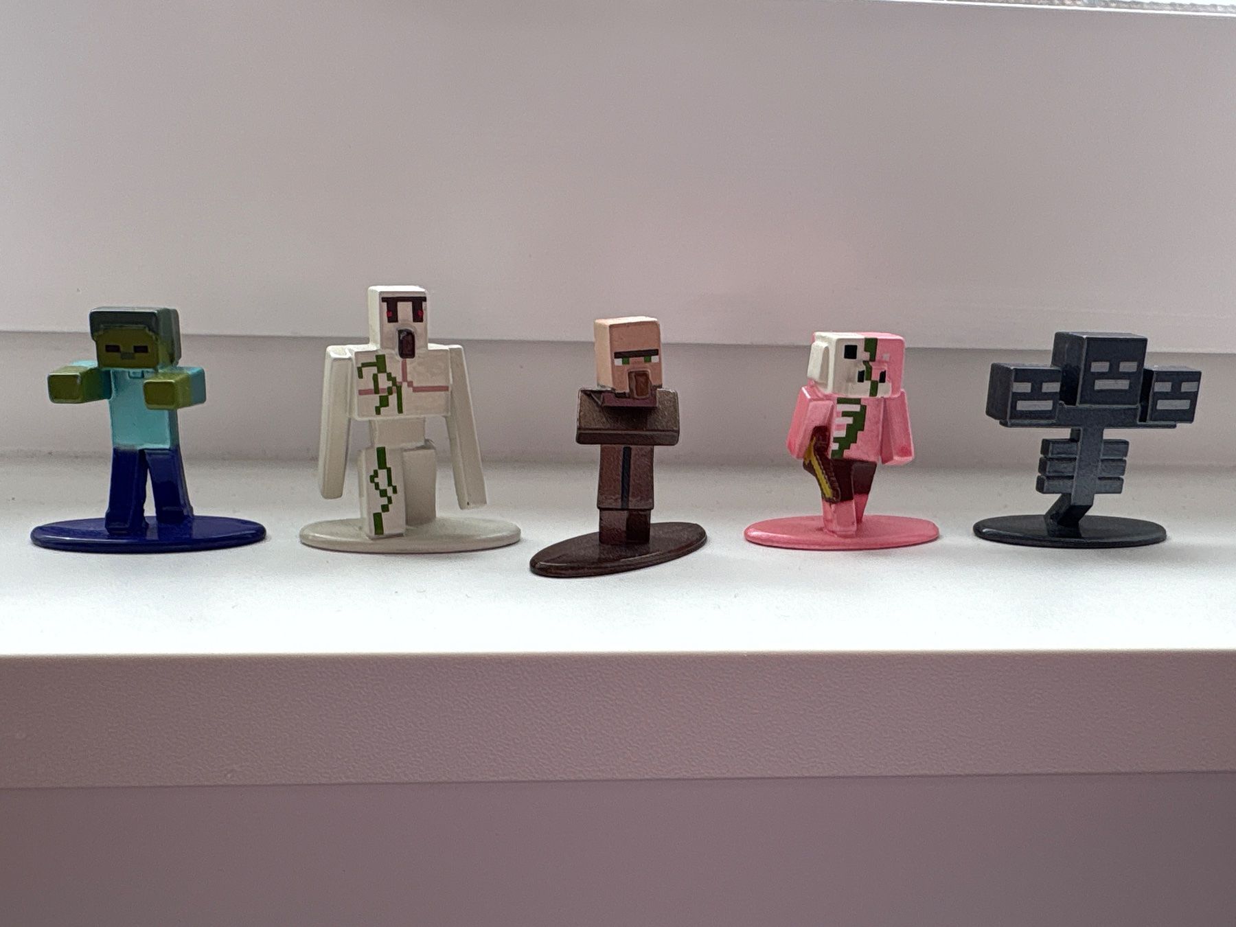 Statuette: Minecraft Figuren Set aus Metall ca 4.5cm – Nuovo (secondo la descrizione) da Diessenhofen venduto da Fluempel