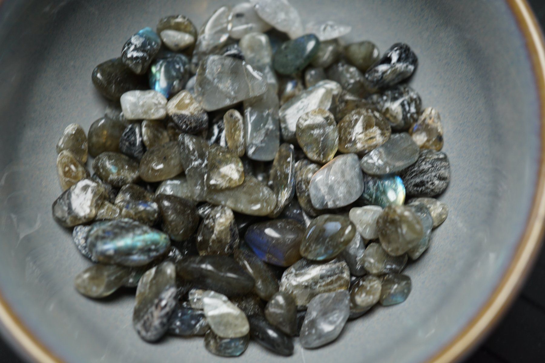 Minerali & Pietre curative: Labradorit Steine Lader 100g pro gebot    TOPSTONE – Nuovo e nell'imballaggio originale da Eschenbach SG venduto da topstone 5
