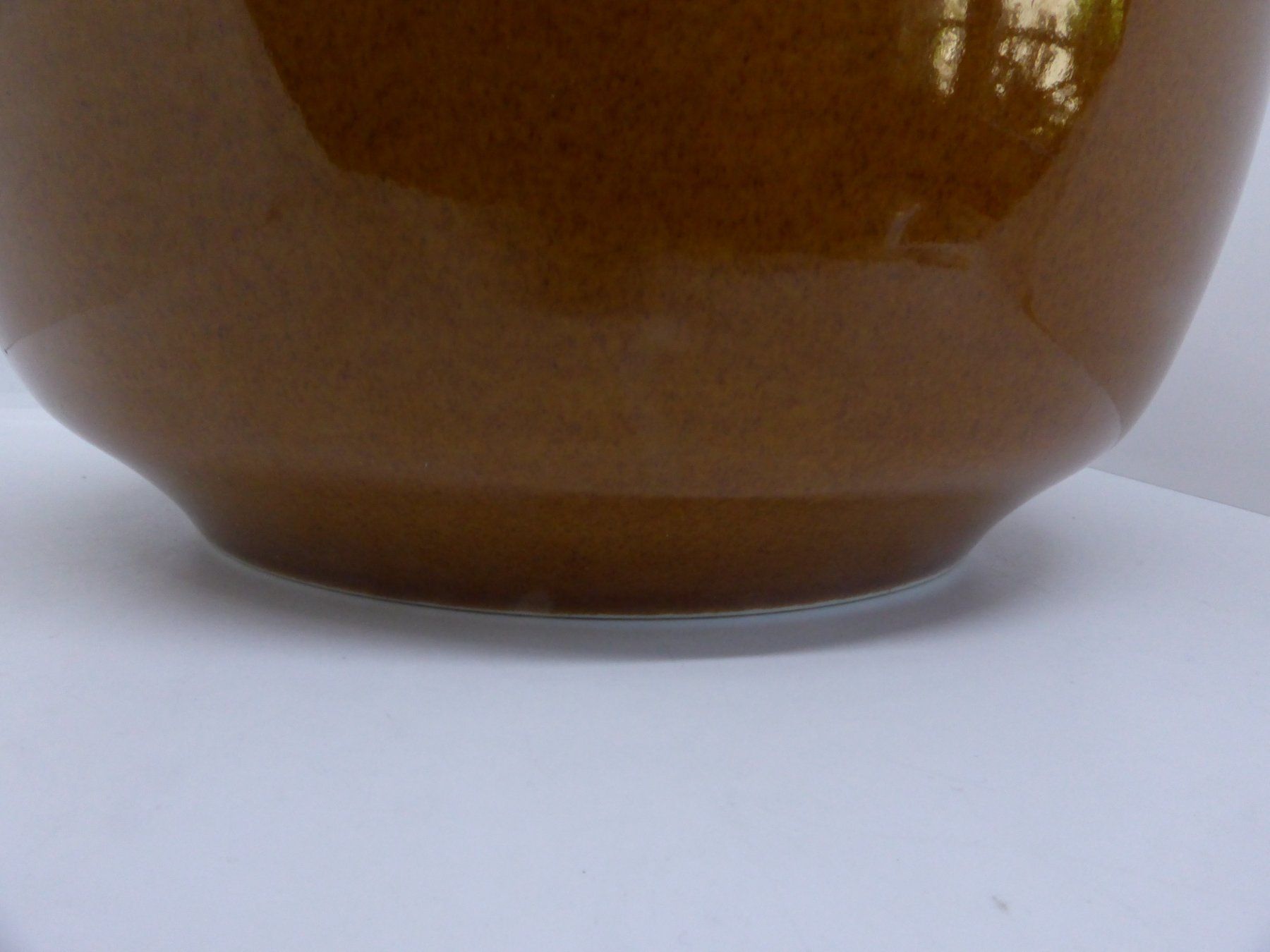 Rössler Ciotole: Rössler saladier brun uni, diamètre 23cm – Usato da Porrentruy venduto da Kim017 5
