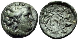 Moesia. KALLATIS bronze coin (Circa 3rd-2nd centuries BC)
