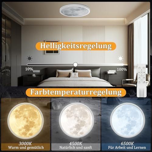 Kronleuchter & Deckenlampen: Mond LED Deckenleuchte 33W – Neu und originalverpackt aus Hundwil von Stallone5 3