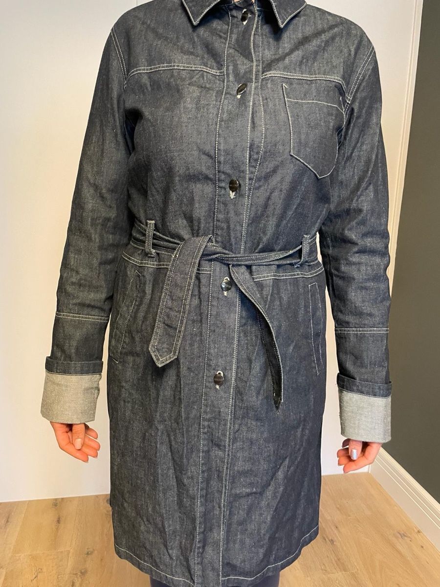 Cappotti: Denim Jeans Mantel oder Kleid L – Usato da Siebnen venduto da Starlauf