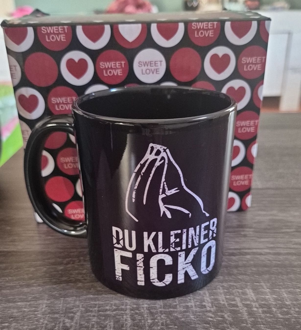 Tazze: Tasse "Du kleiner Ficko" mit Geschenkbox – Nuovo e nell'imballaggio originale da Zofingen venduto da Just_That_Thing 3