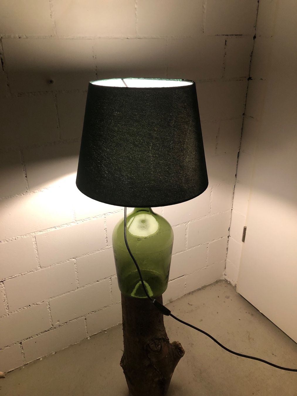 Lampade: Glasflasche-Lampe Upcycling – Usato da Oberwil BL venduto da scorpio70 2