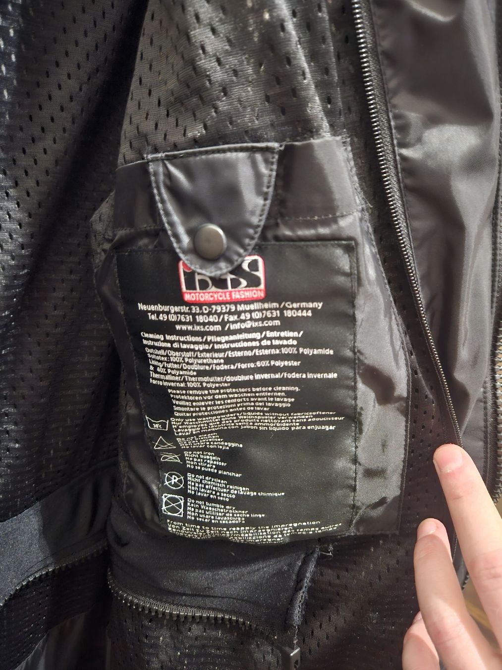 IXS Giacche: Motorradjacke IXS GORE-TEX Tech Touring – Usato da Baar venduto da meljo 3