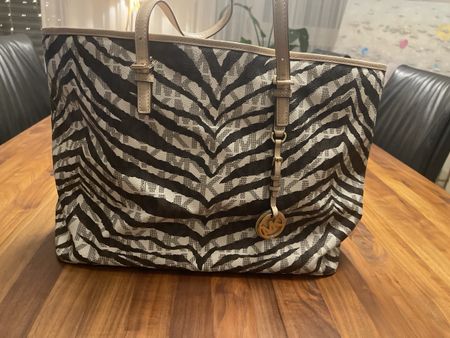 Michael Kors Shopper Tasche Zebra Muster - Top Zustand!
