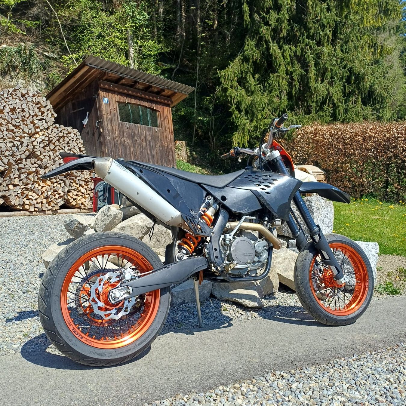 KTM Strada: Motorrad KTM EXC - R 450 – Usato da Ammerswil AG venduto da Chsm 2