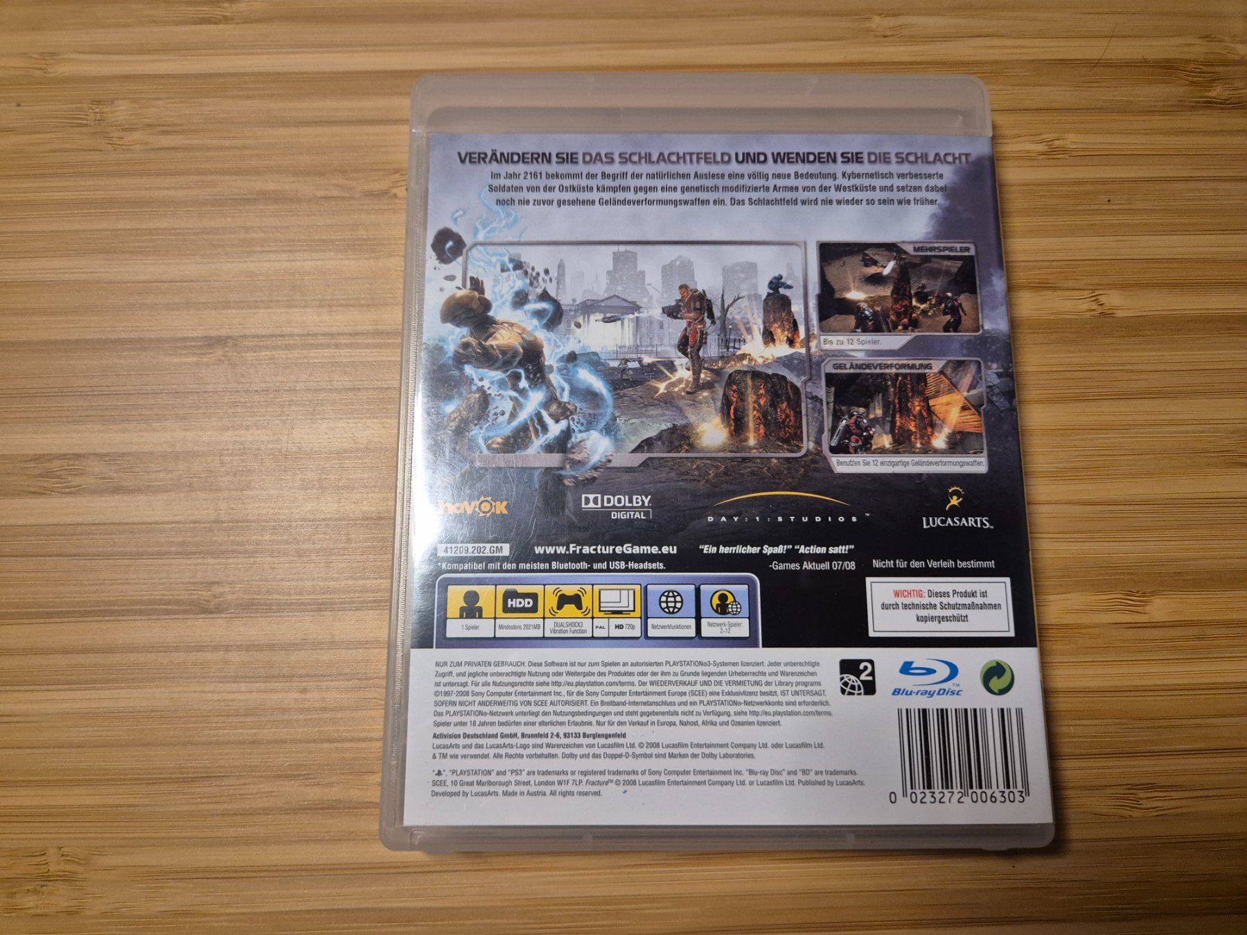 Sony Giochi: Fracture für Ps3 – Usato da Ried-Muotathal venduto da Kaegi16 2
