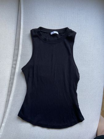 Schickes schwarzes Top von Bershka - Grösse S - Sommer!