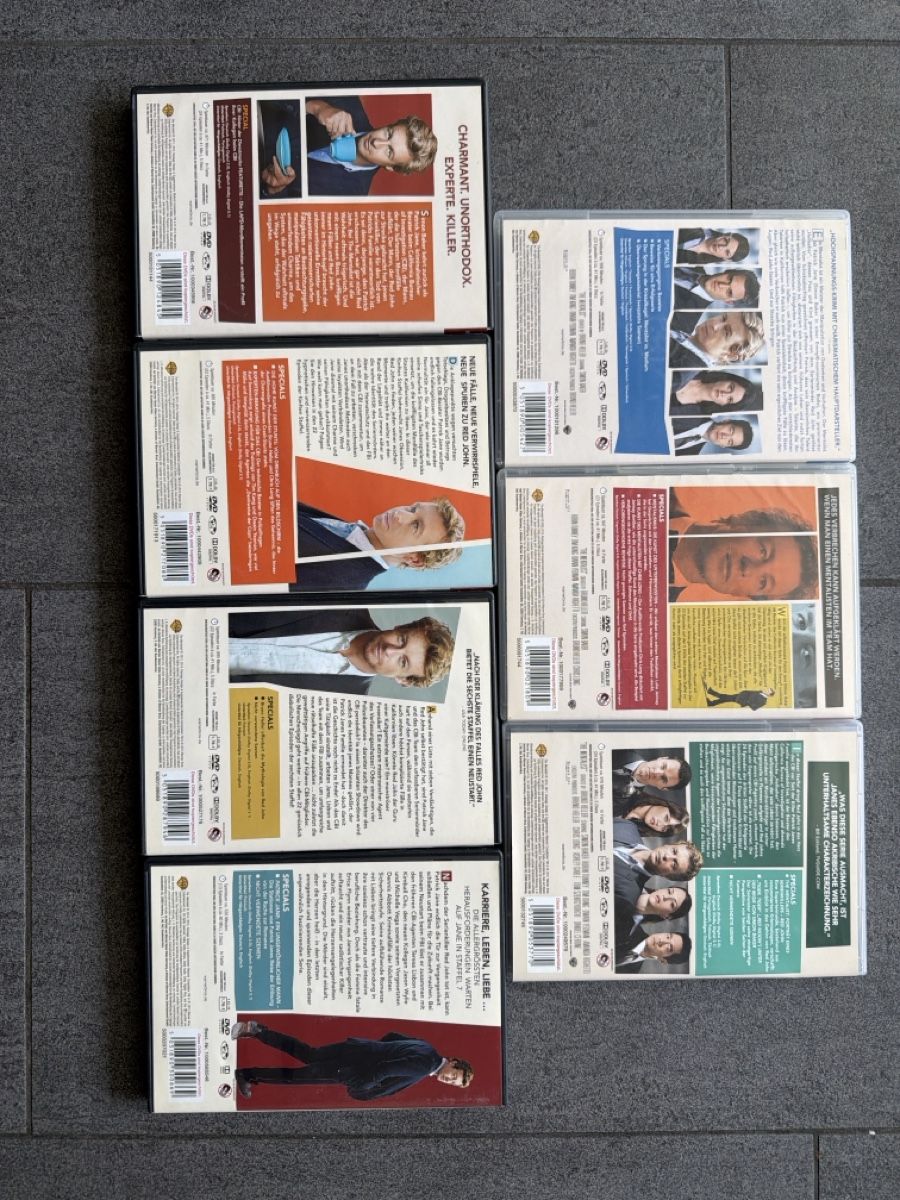 Alle DVDs: The Mentalist Komplette Serie DVD – Gebraucht aus Hagendorn von masterchieff 1