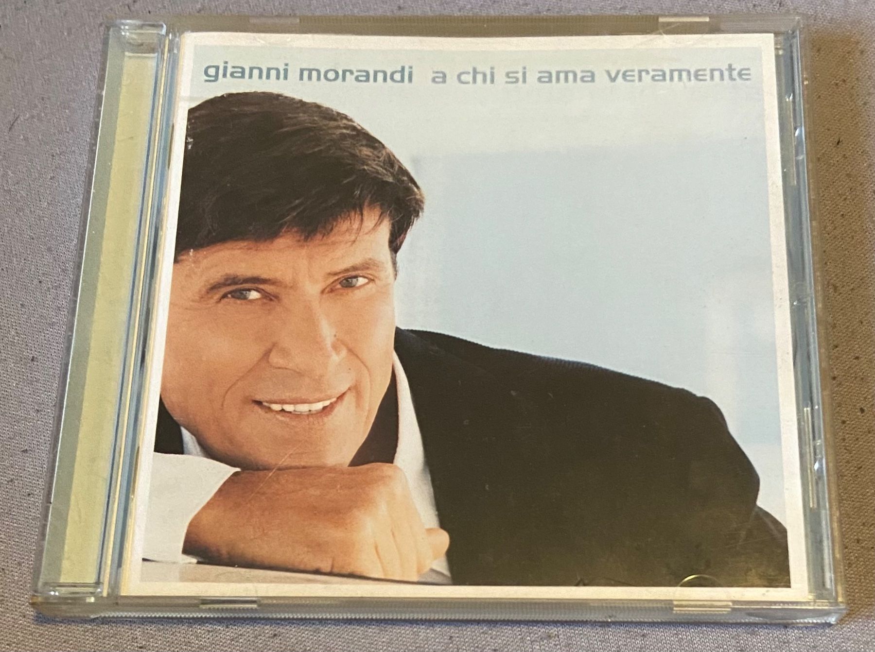 CD: GIANNI MORANDI CD A CHI SI AMA VERAMENTE – Usato da Luzern venduto da Lycka