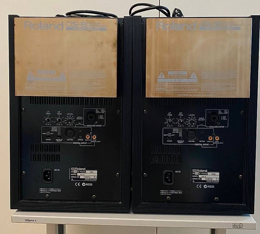 Roland Casse acustiche: 2 Aktiv-Studiomonitore Roland DS-8 – Usato da Wangen ZH venduto da Scotch99 2