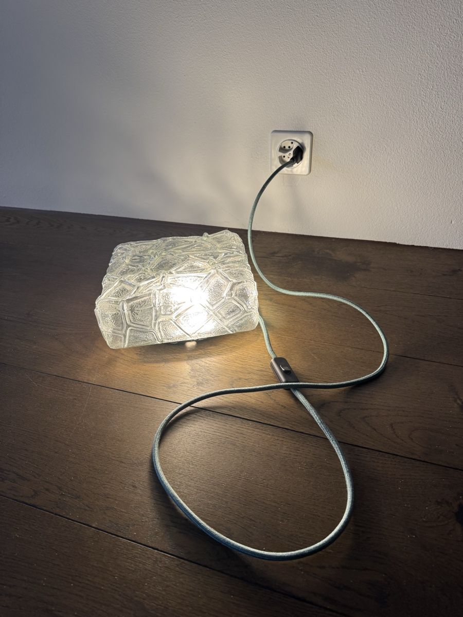Lampade: Wunderschöne Vintage Glaslampe ✨ – Usato da Zürich venduto da kue_wxk2