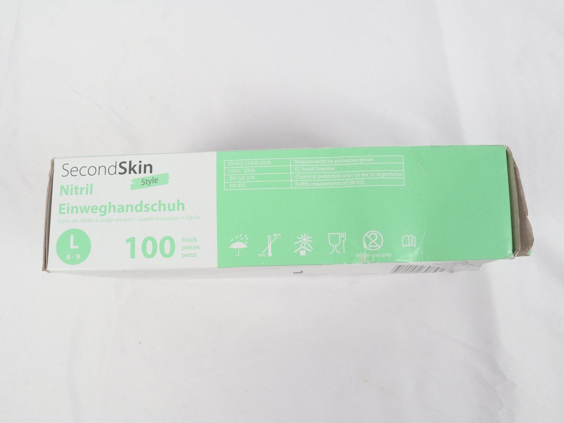 Gants & mitaines : SECONDSKIN STYL Nitril Einweghandschuhe Large100ST – Neuf avec emballage d'origine à Steinen par Restwert_Steinen 2