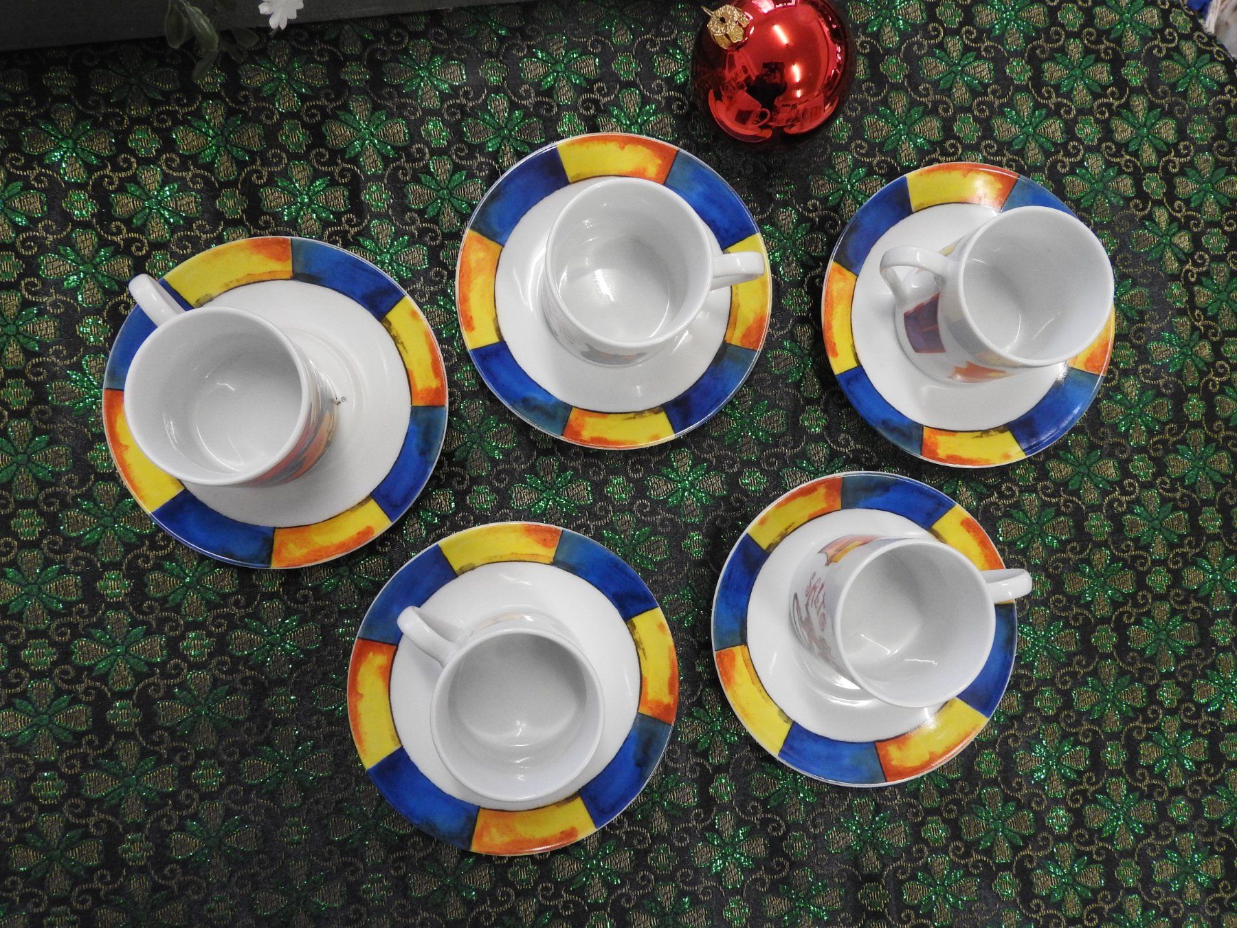 Geschirrsets: Mocca / Espresso Tassen "Salto Natale" – Gebraucht aus Stetten AG von Brissago25 2