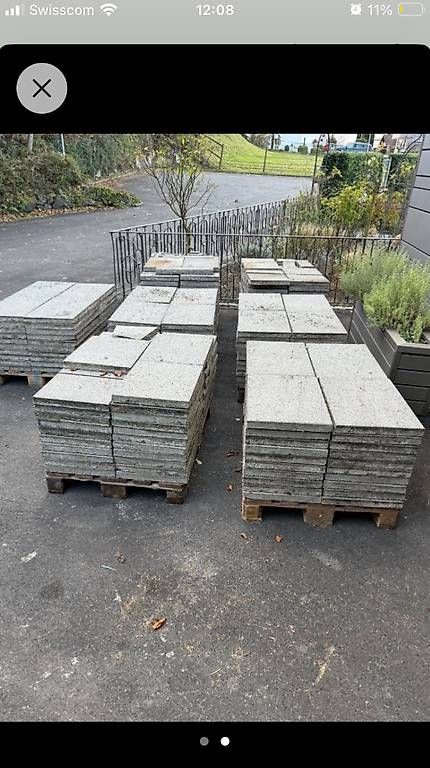 Rivestimenti per pavimenti: Terassenplatten – Usato da Rorschacherberg venduto da Reuf5 1