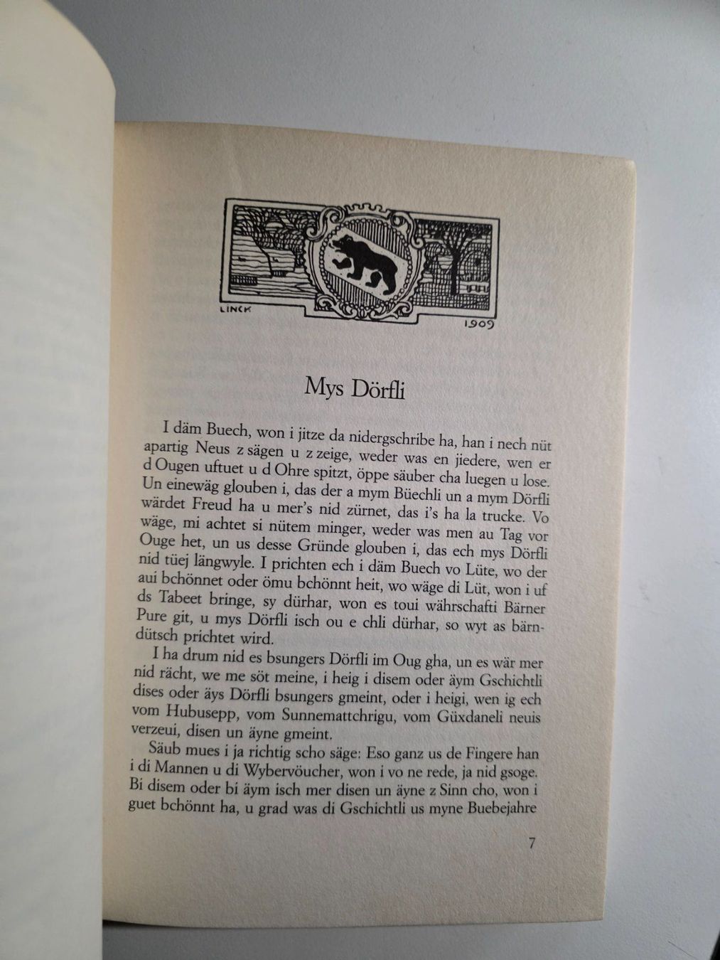 Libri: Mys Dörfli - C.A. Loosli - 1987 – Usato da Walterswil BE venduto da Lonitti 2