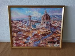 Florence (Duomo) oil painting with frame