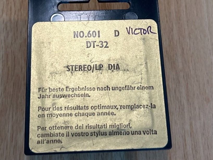 Plattenspieler: Victor DT-32 Nadel, rar – Neu (gemäss Beschreibung) aus Bottmingen von LuckyLuke2008 3