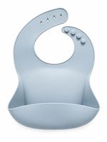 Silikon Lätzchen blau