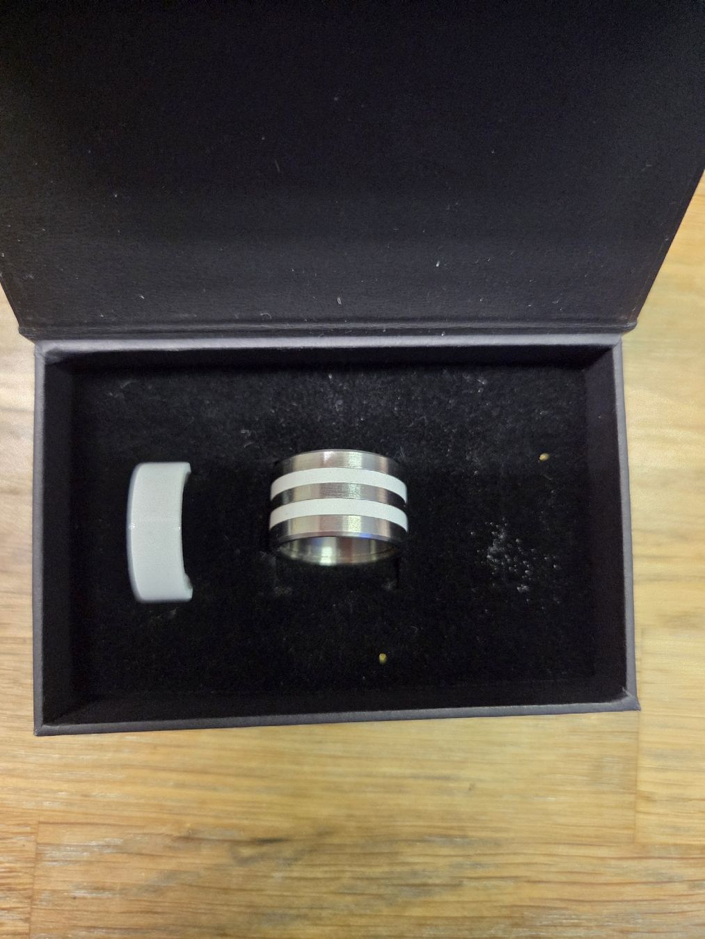 Mood Anelli: Bague Mood Swiss Made avec addon taille 54 – Nuovo (secondo la descrizione) da Malleray venduto da Lorusse2