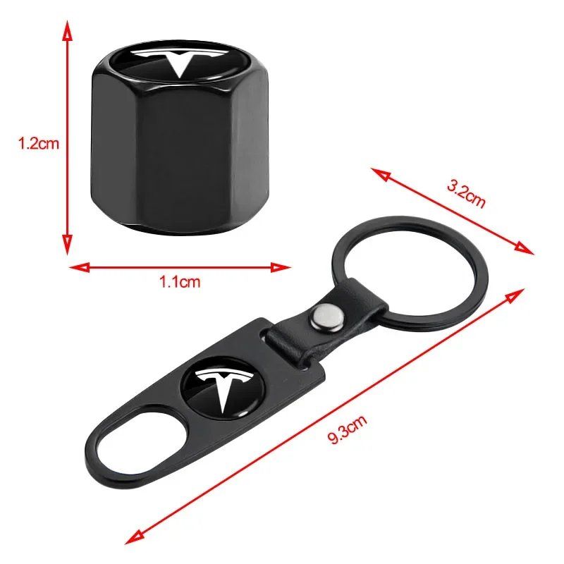 Tesla Tutti pezzi di ricambio auto: Ventilkappen Schwarz mit Tesla Logo – Nuovo e nell'imballaggio originale da Wohlen AG venduto da Rianxo 7