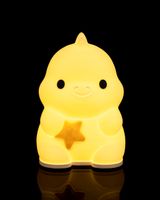 Lampe veilleuse dinosaure LED, idéal pour chambre d'enfant.
