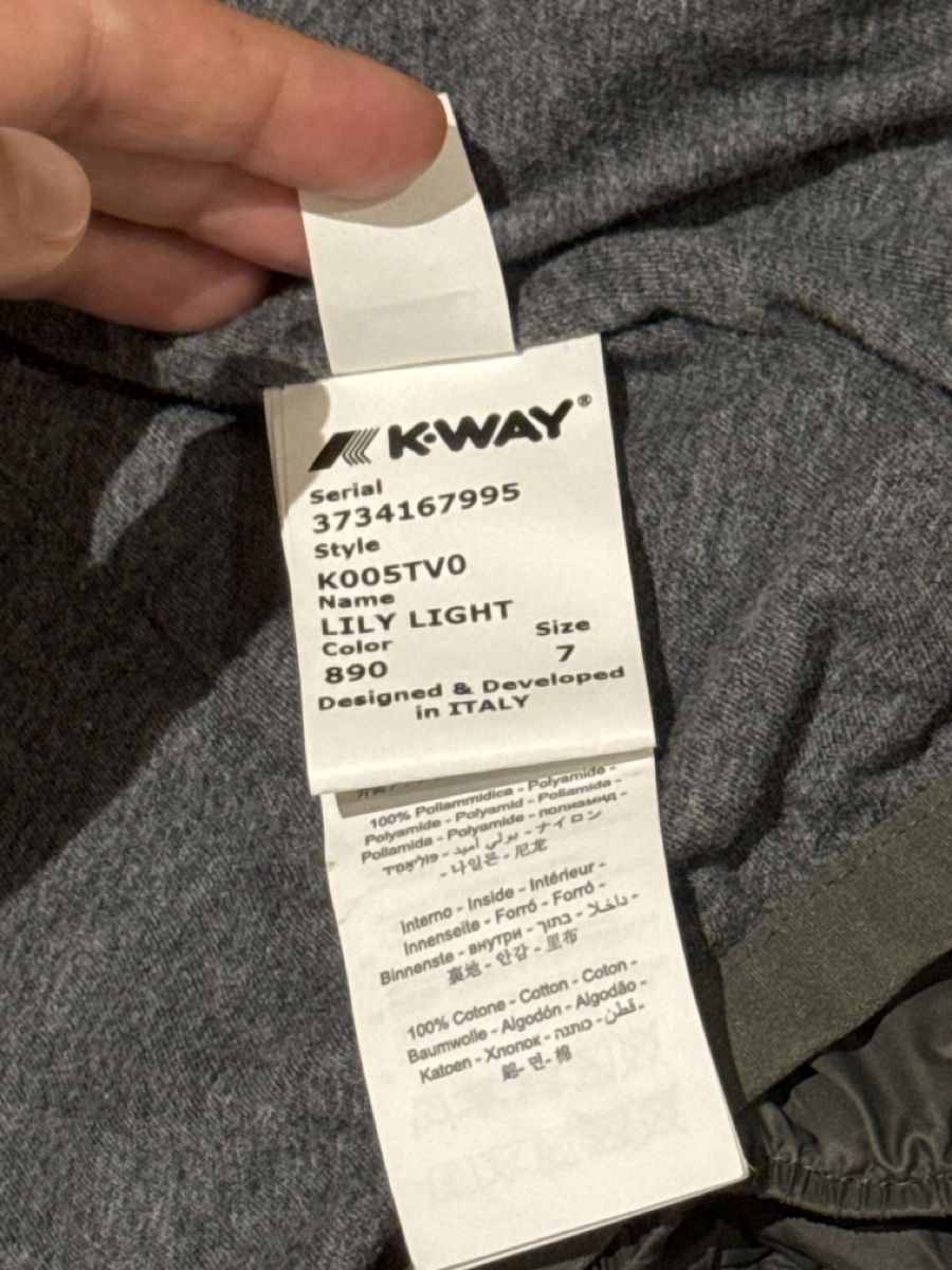 Vestes: K-Way Jacket size 7 – Neuf (Voir description) à Zürich par VittoDS 5