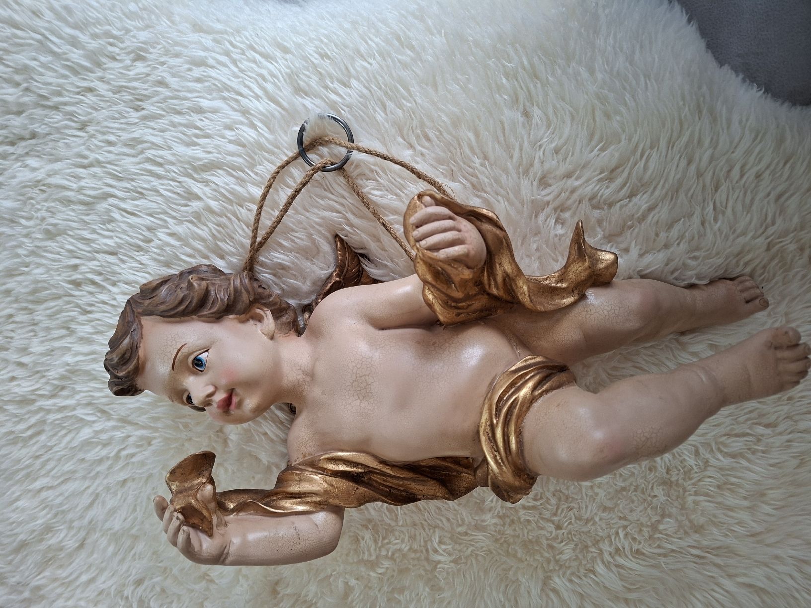Statuette: Alter, schöner Engel, massiv – Usato da Aarwangen venduto da jaelli01 8