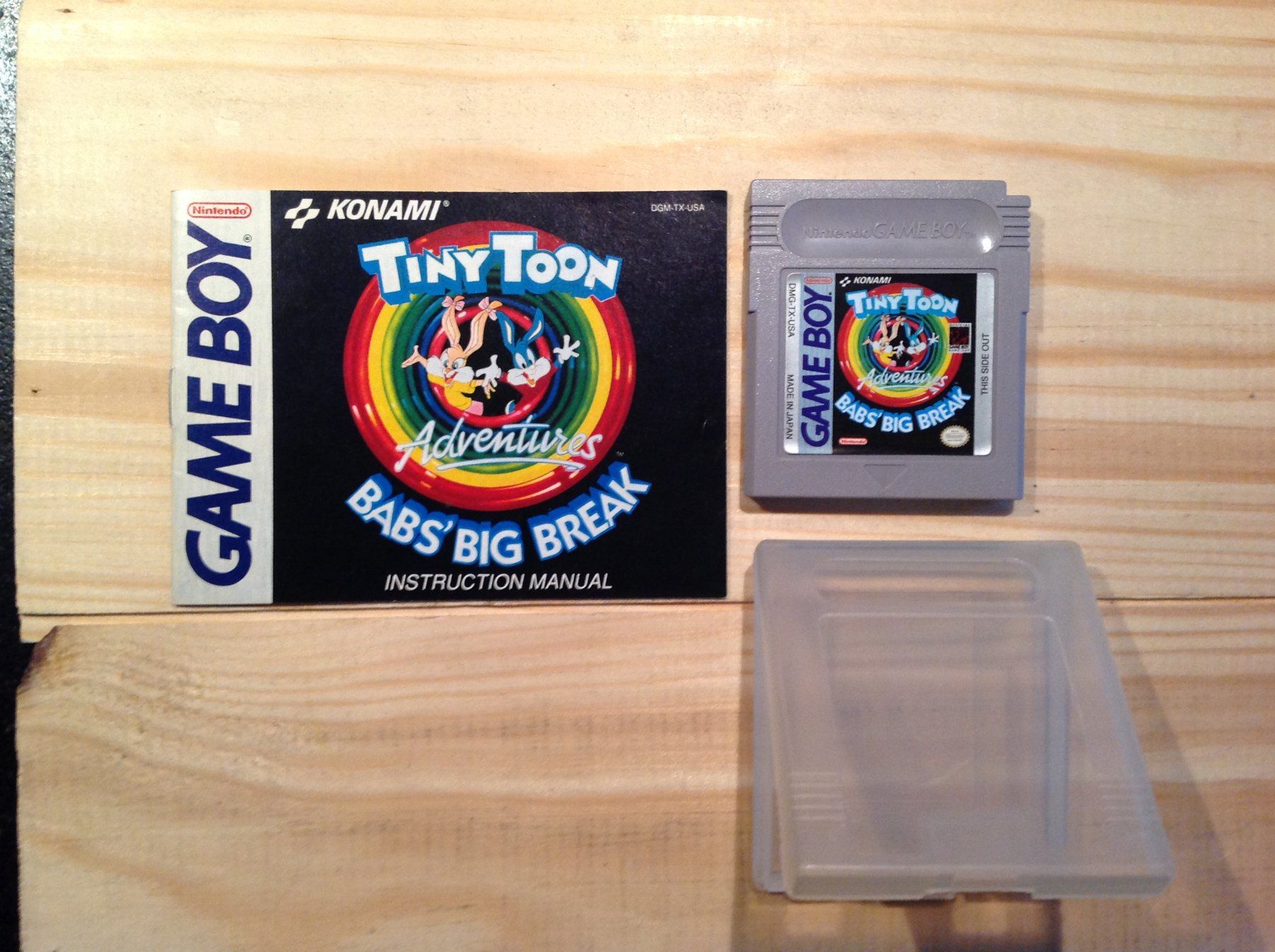 Nintendo Spiele: game boy nintendo - Tiny Toon Adventures + instruction – Gebraucht aus Vuiteboeuf von broticaire