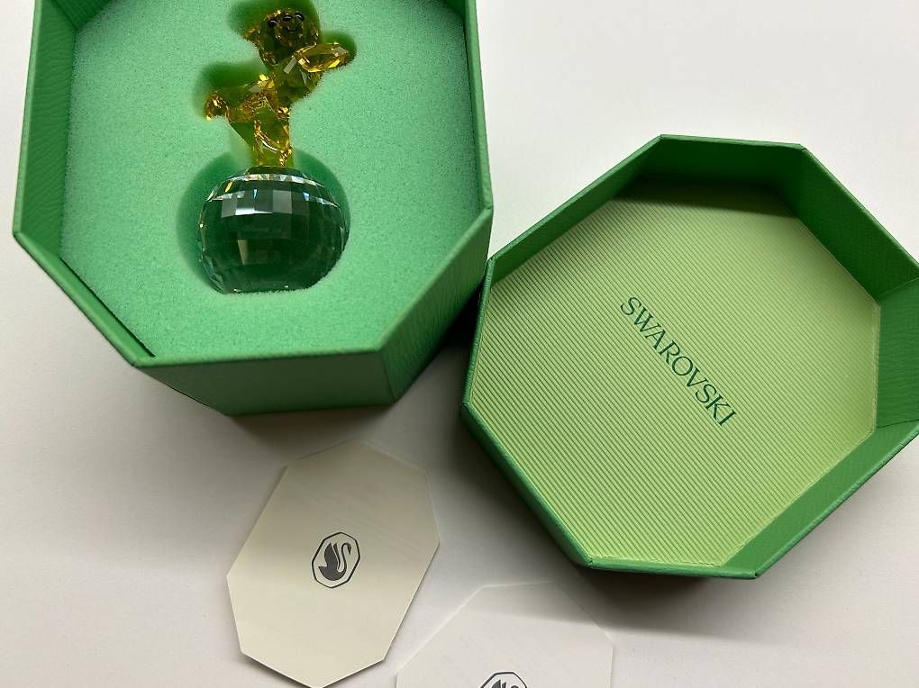 Statuette: Original Swarovski -- Kris Bear - Ready to Disco -- – Usato da Reinach BL venduto da Tom4142CH 3