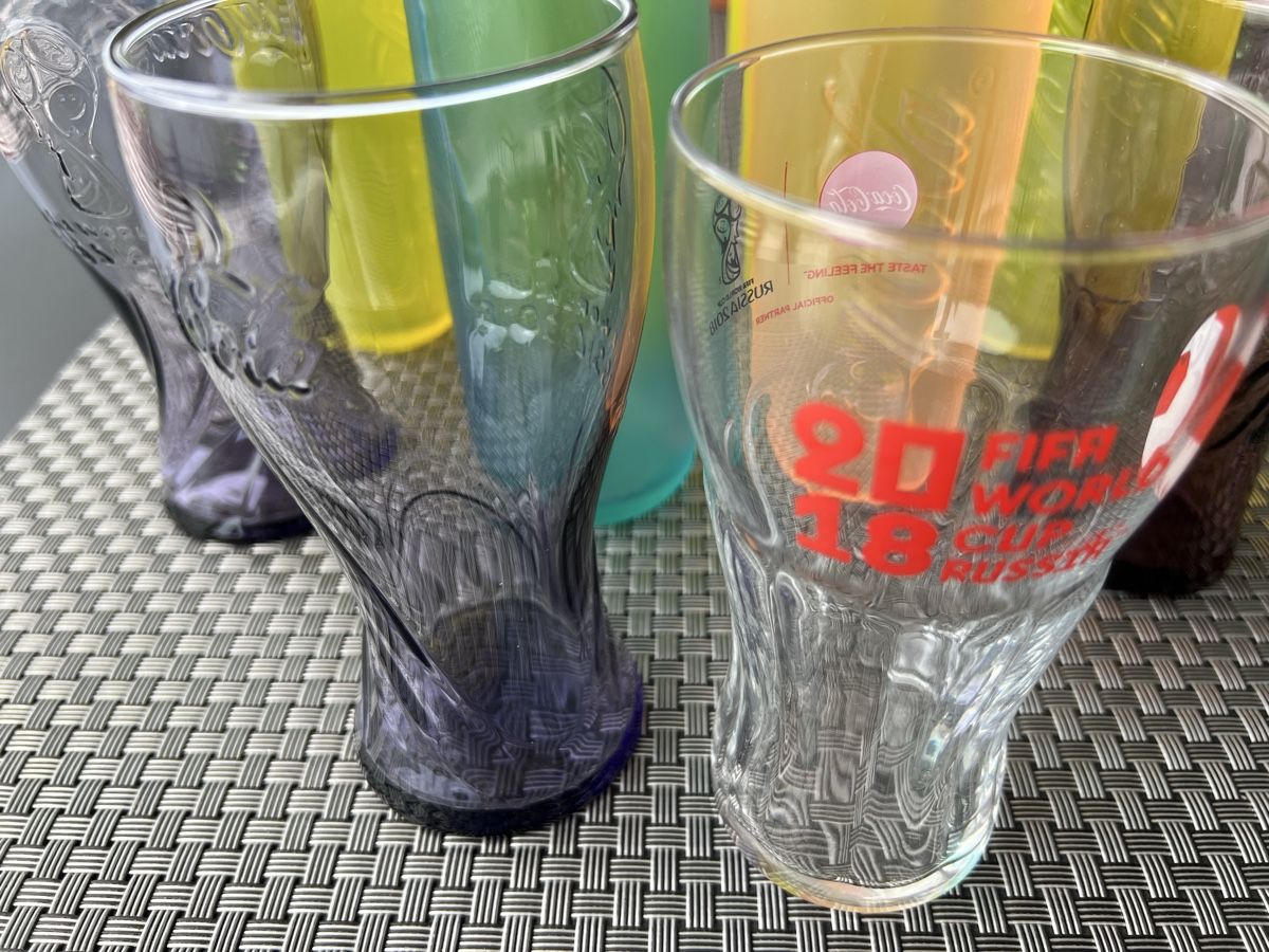 Coca-Cola Bicchieri: Coca-Cola / Mc Donalds Gläser 11 Stück – Usato da Wolfwil venduto da Poulet60 2