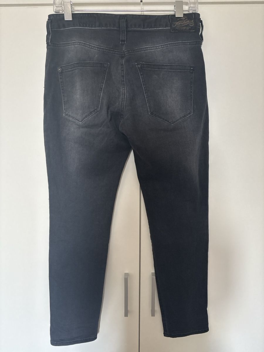 Herrlicher Jeans:  Jeans Herrlicher  schwarz /grau – Gebraucht aus langenthal von rundholz7 2