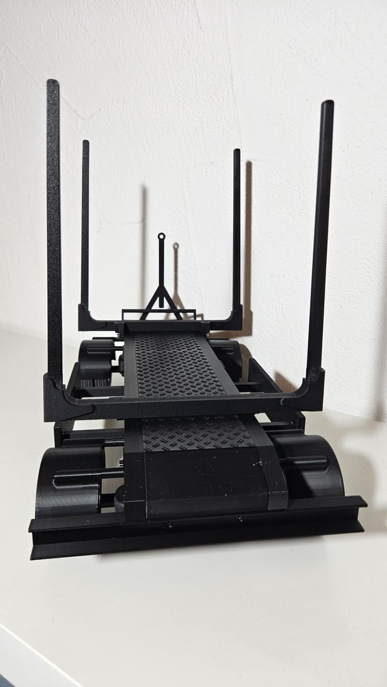 Modellismo RC: 2-Achs Kurzholzanhänger – Usato da Schachen LU venduto da Roschi.m 1