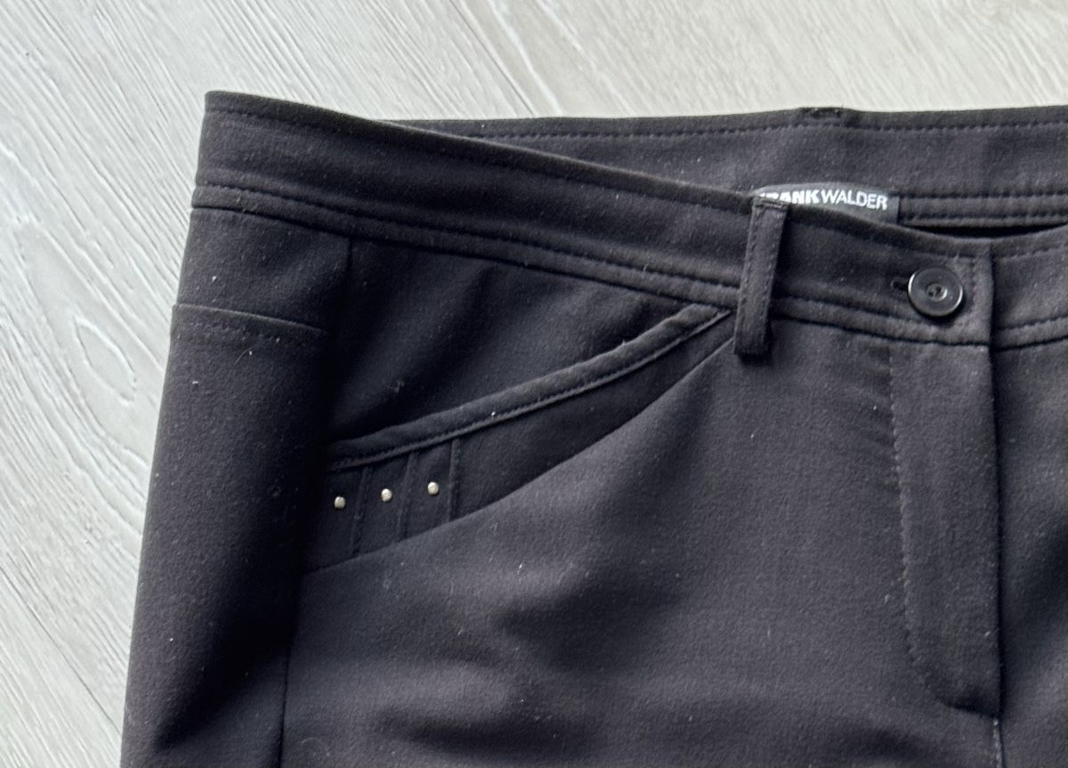 Pantaloni: Edle schwarze Hose FRANK WALDER Gr. 44 – Nuovo (secondo la descrizione) da Morschach venduto da jeanhenrifabre 1