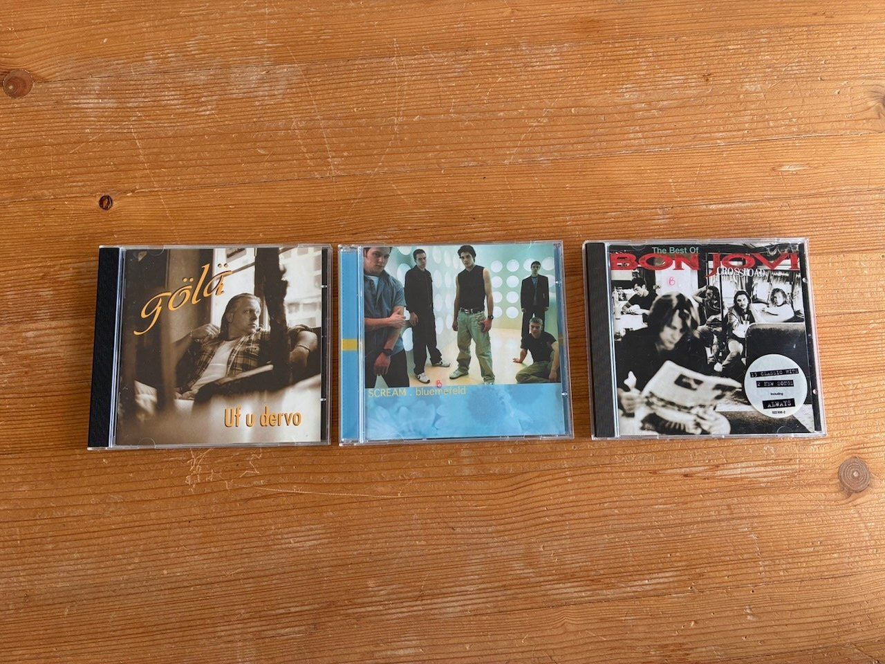CDs: 3 CDs: Gölä, Scream, Bon Jovi – Gebraucht aus Wangen b Olten von kl4