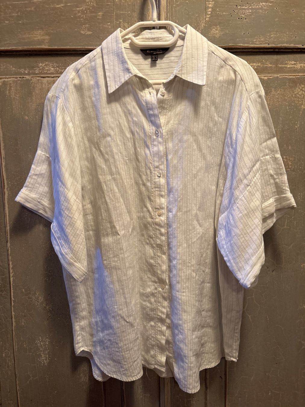 Massimo Dutti Camicette: Massimo Dutti kurzarm Bluse 36 – Nuovo (secondo la descrizione) da Besenbüren venduto da piculo