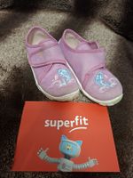 Gr 26 Superfit Finken Pink Delfine Kindergarten Hausschuhe 