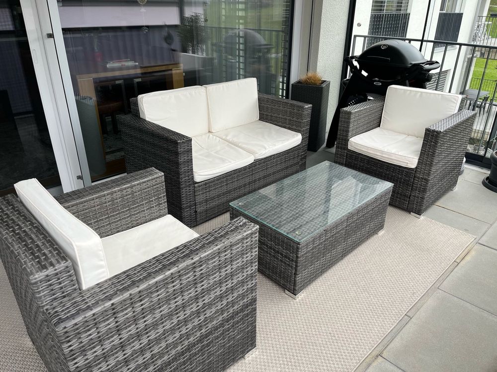 Rattan Garten Lounge Set 1