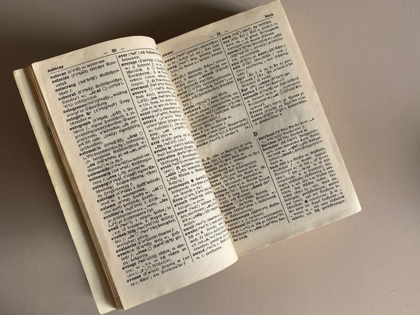 Bücher: Antikes Wörterbuch 1948 – Gebraucht aus Oberrohrdorf von chilibiggi 4