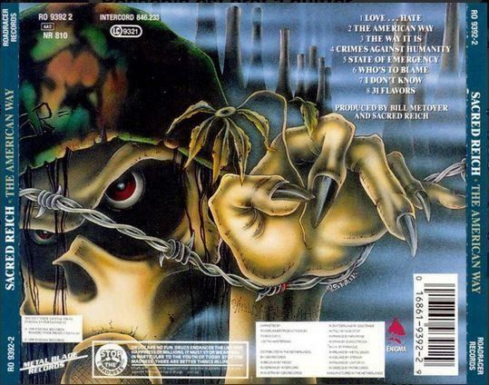 CD: Sacred reich - The American way – Usato da St-Cergue venduto da VeganWarrior 1