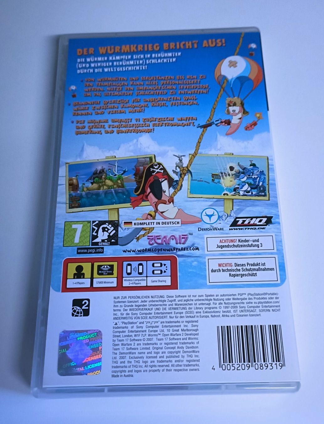 Sony Jeux: Worms Open Warfare 2 | PSP – D'occasion à Köniz par Gamecollect 2