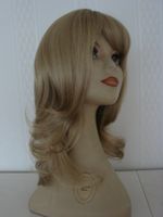 Elegante blonde Perücke