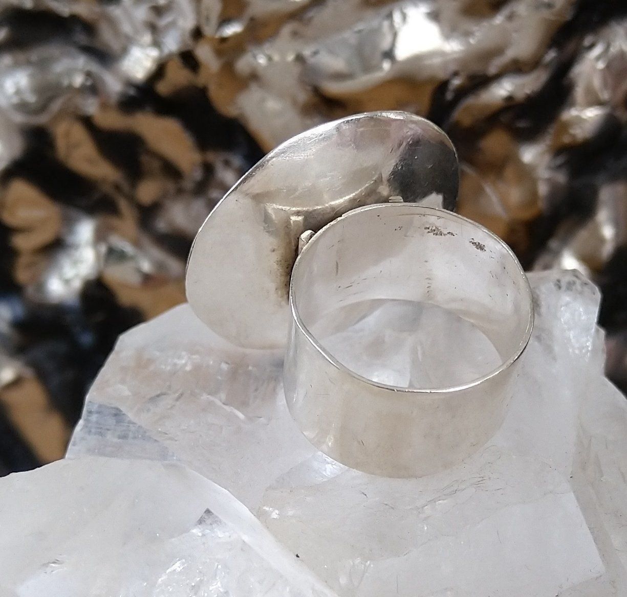 Ringe: MODERNER  RING in 925 SILBER – Gebraucht aus Romanshorn von Glitzer-Paradies 5