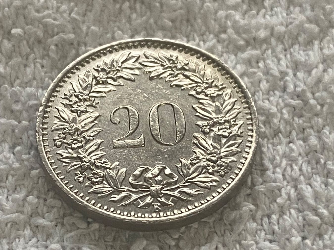Tutti le monete: 20 centimes/rappen 1955 – Usato da Nyon venduto da Ilmi09 1