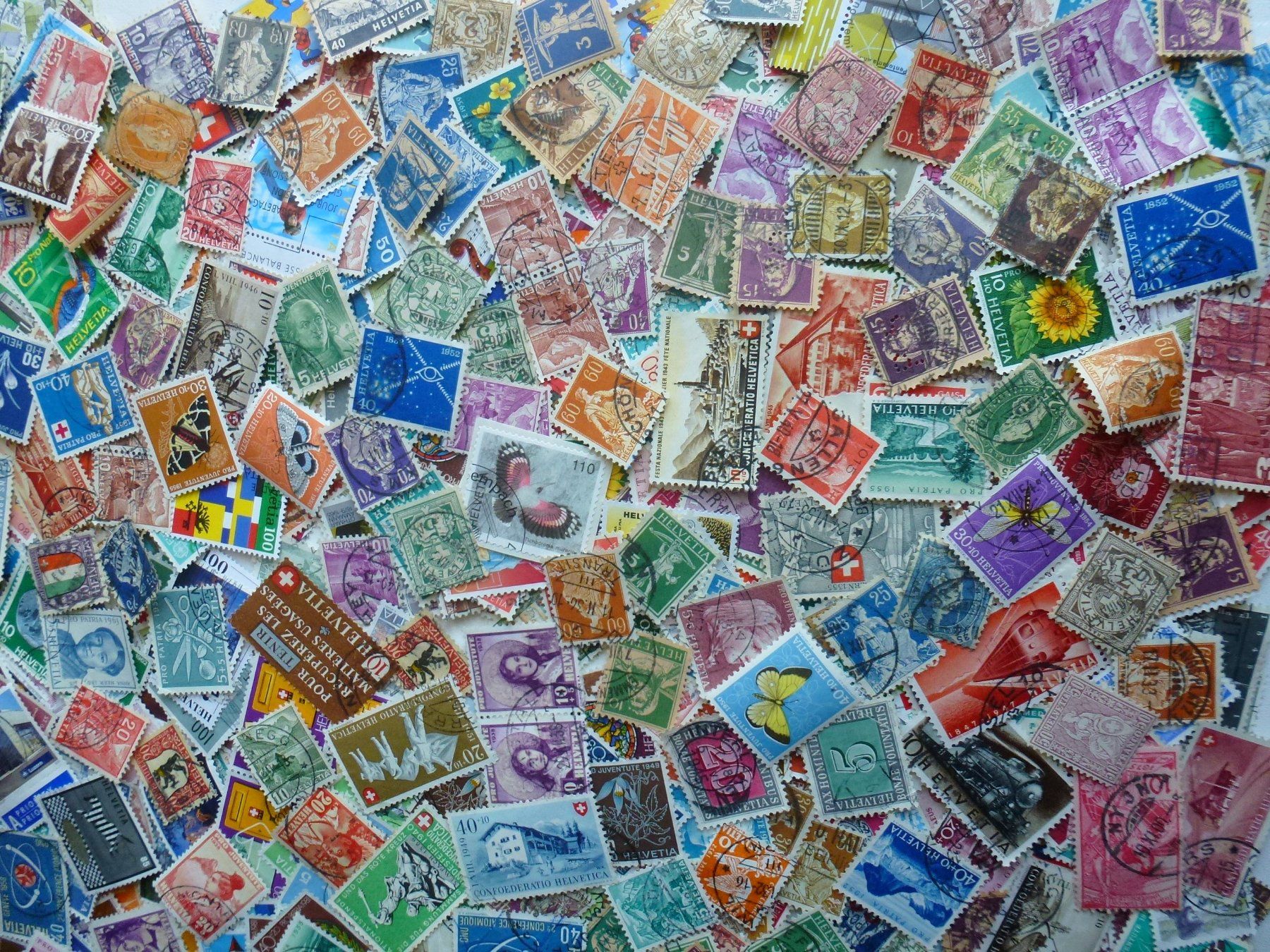 Alle Briefmarken: ++X-Tausend Briefmarken Schweiz ab Strubel – Gebraucht aus Walkringen von Casablanca777 2