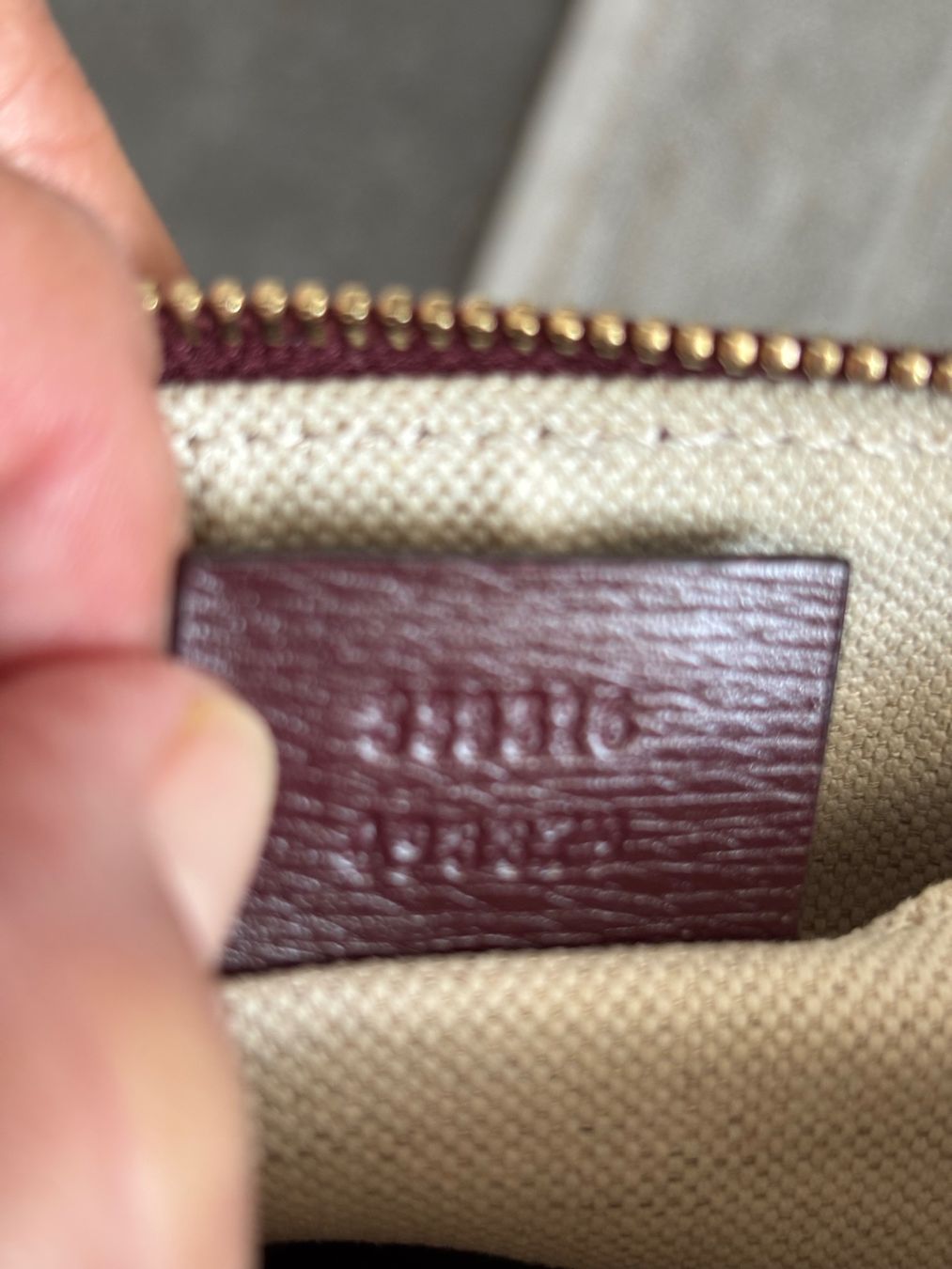 Gucci Portamonete: Pochette GUCCI original cuir – Nuovo (secondo la descrizione) da Saignelégier venduto da teres27 5