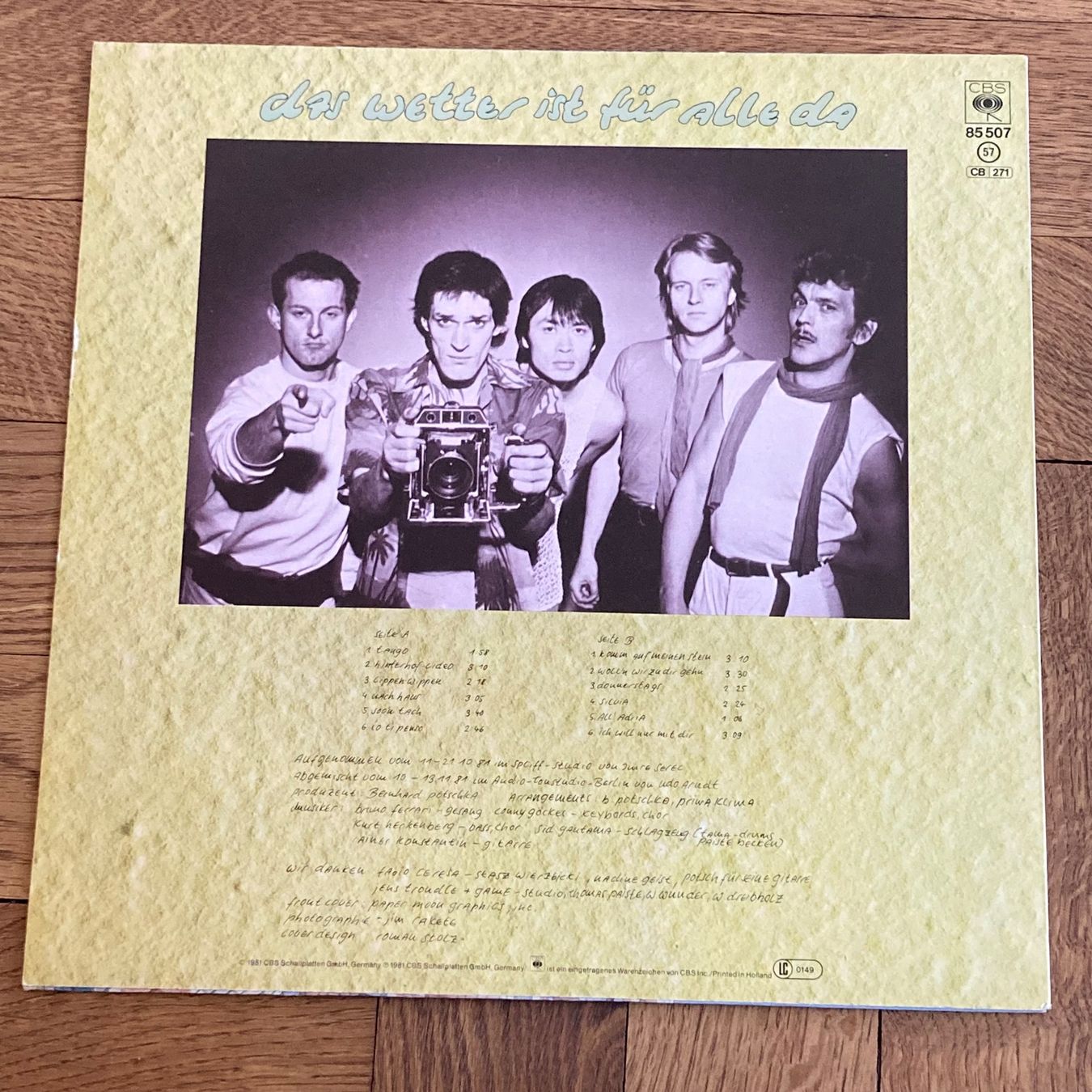 Dischi in vinile: Prima Klima - s/t, LP | NDW – Usato da Bern venduto da Ntsamina 1
