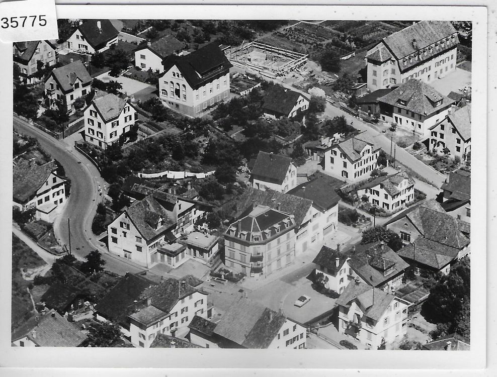 Flugaufnahme Stäfa Bergstr./Goethestrasse - Foto: 90x120mm (Gebraucht ...